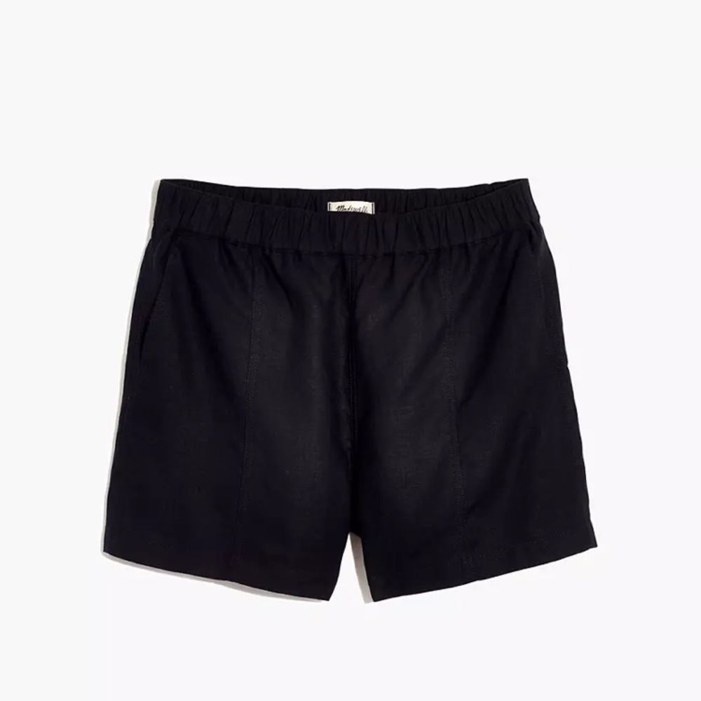 Madewell Linen-Blend Easy Pull-On Shorts